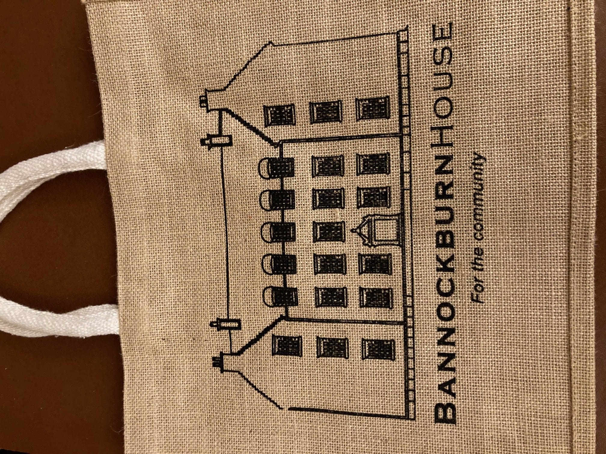 Bannockburn House Jute Bag - Image 2