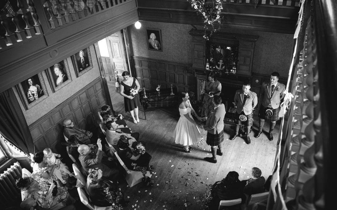 First wedding at Bannockurn House in nearly 80 years