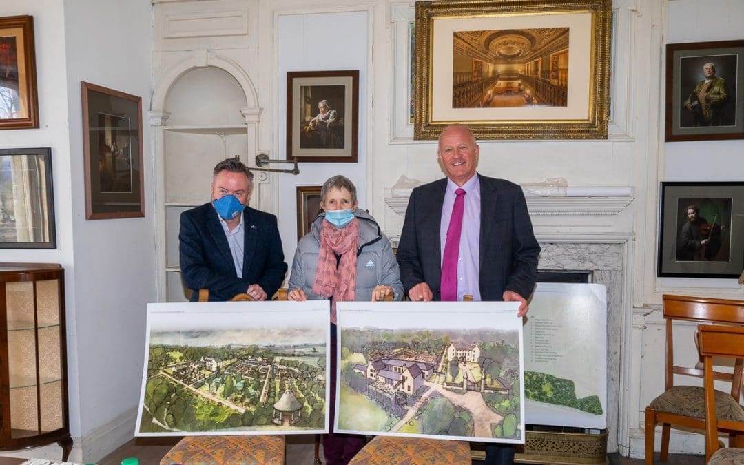 Visit from MP and MSP to Bannockburn House